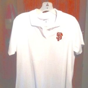 Giants NWT baseball polo shirt size M Brand New with tags.